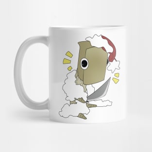 Winter Beep with snow New Year Kenshi Mug